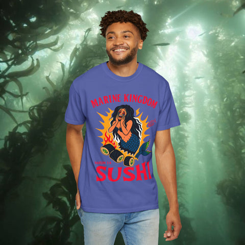 Marine Kingdom Sushi Garment-Dyed T-shirt