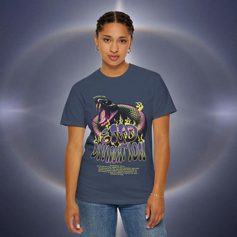 End Divination Garment-Dyed T-shirt