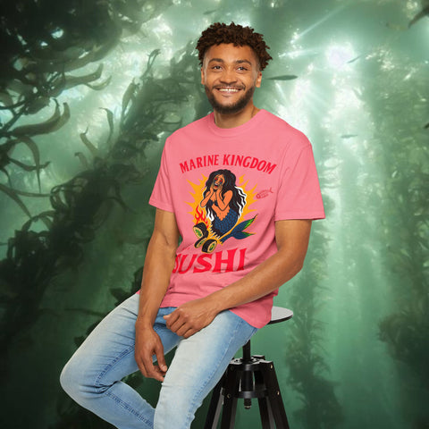 Marine Kingdom Sushi Garment-Dyed T-shirt