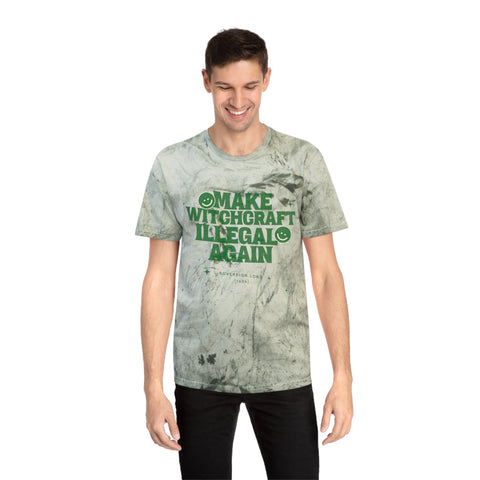 Make Witchcraft Illegal Again Color Blast T-Shirt