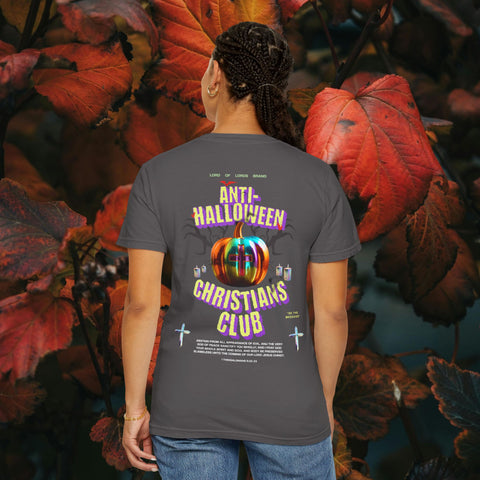 2023 Anti-Halloween Club Garment-Dyed T-shirt