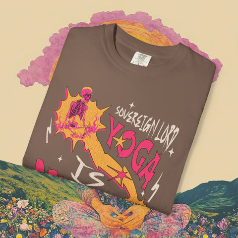 Yoga is Demonic Garment-Dyed T-shirt