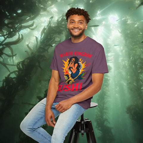 Marine Kingdom Sushi Garment-Dyed T-shirt
