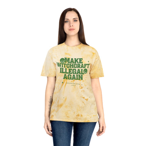 Make Witchcraft Illegal Again Color Blast T-Shirt