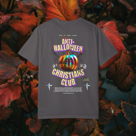 2023 Anti-Halloween Club Garment-Dyed T-shirt