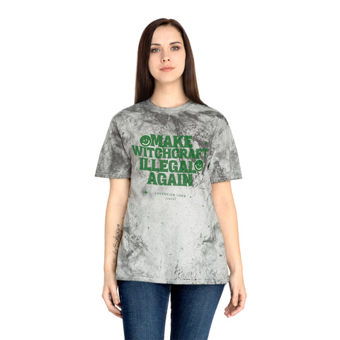 Make Witchcraft Illegal Again Color Blast T-Shirt