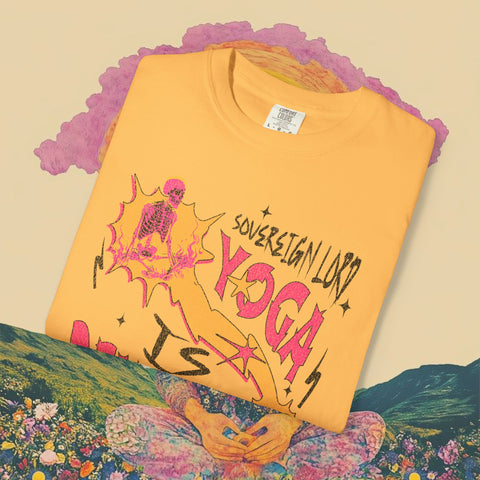 Yoga is Demonic Garment-Dyed T-shirt
