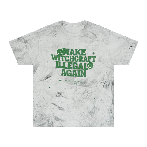 Make Witchcraft Illegal Again Color Blast T-Shirt