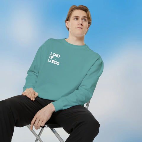 Logo Sporty Garment-Dyed Sweatshirt