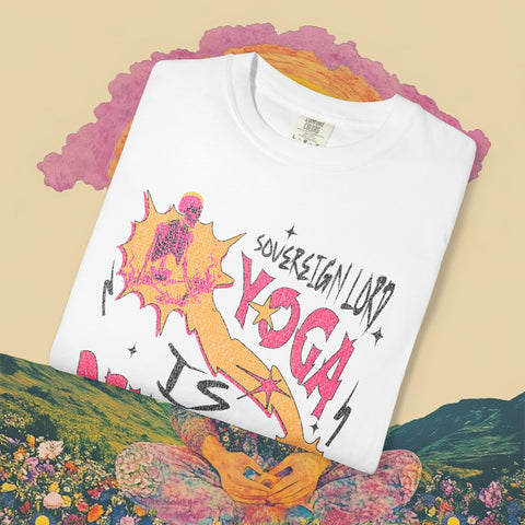 Yoga is Demonic Garment-Dyed T-shirt