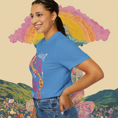 Yoga is Demonic Garment-Dyed T-shirt