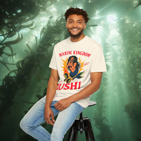 Marine Kingdom Sushi Garment-Dyed T-shirt