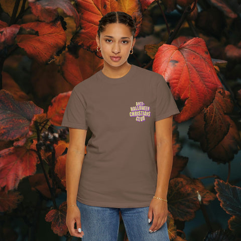 2023 Anti-Halloween Club Garment-Dyed T-shirt
