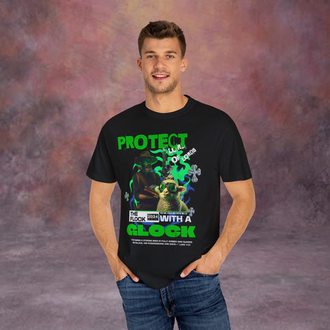 Protect The Flock Garment-Dyed T-shirt