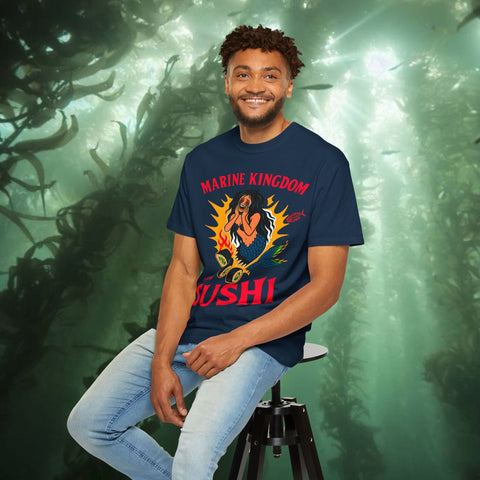 Marine Kingdom Sushi Garment-Dyed T-shirt
