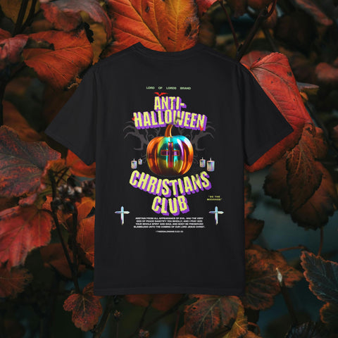 2023 Anti-Halloween Club Garment-Dyed T-shirt