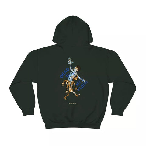 Dead To My Flesh Unisex Heavy Blend™ Hooded Sweatshirt - Lord of Lords