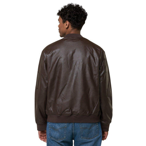 Lord of Lords Leather Bomber Jacket - Lord of Lords