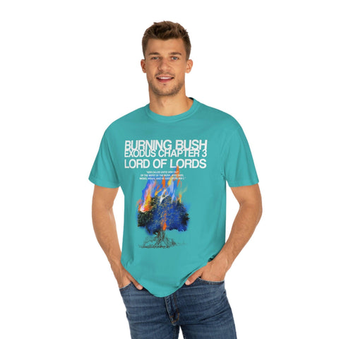 Unisex Burning Bush Garment-Dyed Tee - Lord of LordsT-Shirt