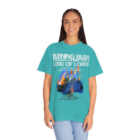 Unisex Burning Bush Garment-Dyed Tee - Lord of LordsT-Shirt