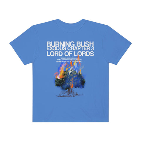 Unisex Burning Bush Garment-Dyed Tee - Lord of LordsT-Shirt