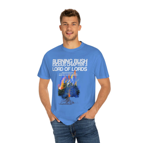 Unisex Burning Bush Garment-Dyed Tee - Lord of LordsT-Shirt