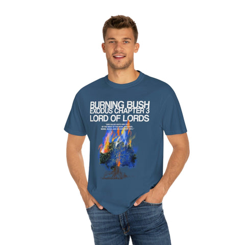 Unisex Burning Bush Garment-Dyed Tee - Lord of LordsT-Shirt