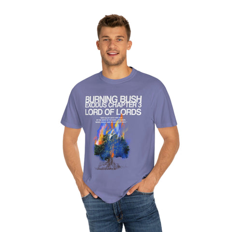 Unisex Burning Bush Garment-Dyed Tee - Lord of LordsT-Shirt