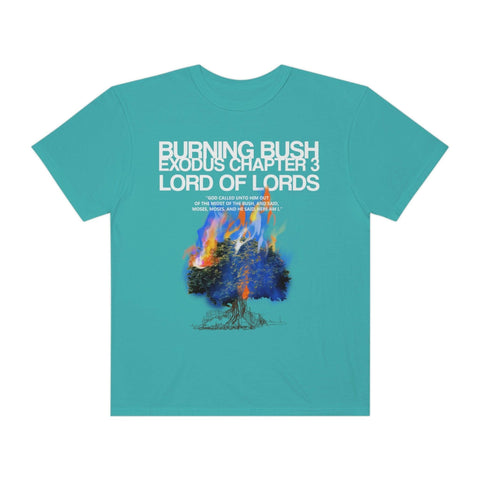 Unisex Burning Bush Garment-Dyed Tee - Lord of LordsT-Shirt