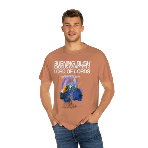 Unisex Burning Bush Garment-Dyed Tee - Lord of LordsT-Shirt