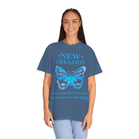 Unisex New Creation Garment-Dyed Tee - Lord of LordsT-Shirt