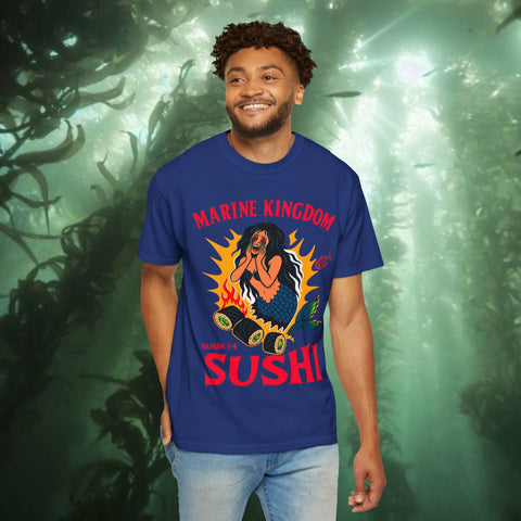 Marine Kingdom Sushi Garment-Dyed T-shirt