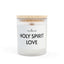 Godly Love Frosted Glass Candles