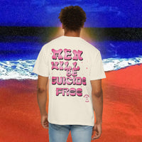 Men will be Suicide Free Garment-Dyed T-shirt