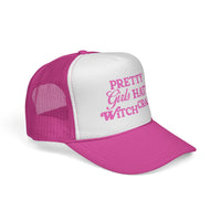 Pretty Girls Hate Witchcraft Trucker Cap