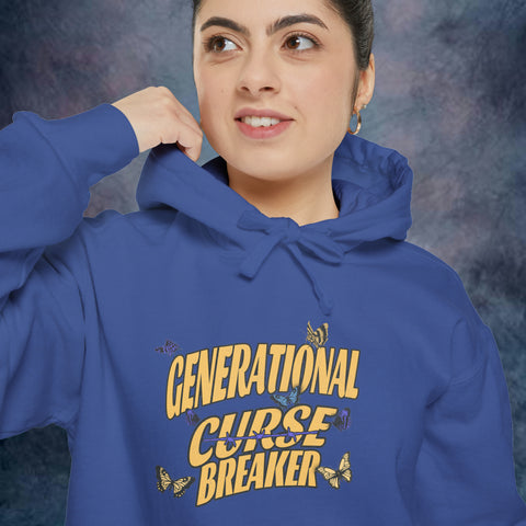 Generational Curse Breaker Garment-Dyed Hoodie