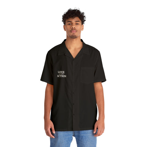 Love is an Action Button Down Shirt