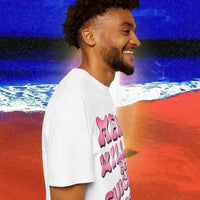 Men will be Suicide Free Garment-Dyed T-shirt