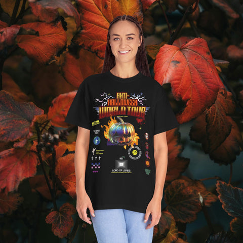 2023 Anti-Halloween World Tour Garment-Dyed T-shirt