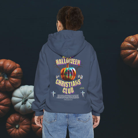 Anti-Halloween Garment-Dyed Hoodie