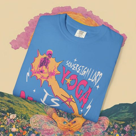Yoga is Demonic Garment-Dyed T-shirt