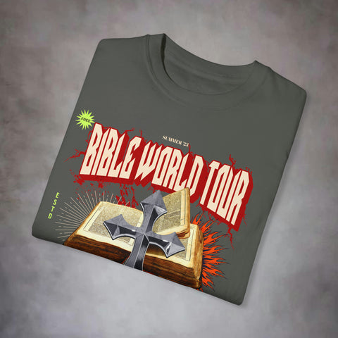 Bible World Tour Garment-Dyed T-shirt