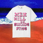 Men will be Suicide Free Garment-Dyed T-shirt