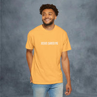 Jesus Saved Me Garment-Dyed T-shirt