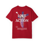 Love is an Action Garment-Dyed T-Shirt