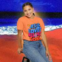 Jesus Loves all his sons Garment-Dyed T-shirt
