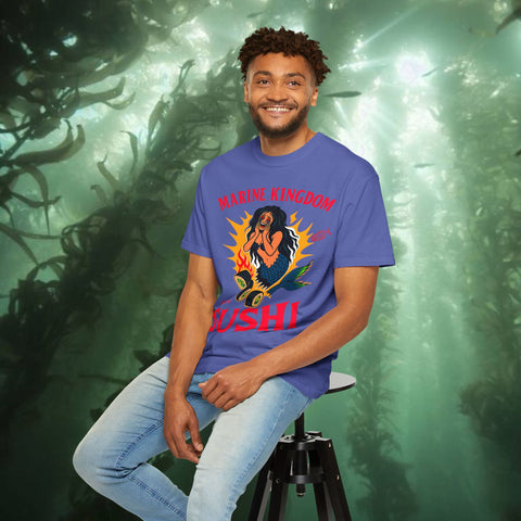 Marine Kingdom Sushi Garment-Dyed T-shirt