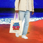 Jesus Loves all his sons Cotton Canvas Tote Bag