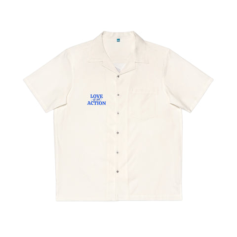 Love is an Action Button Down Shirt