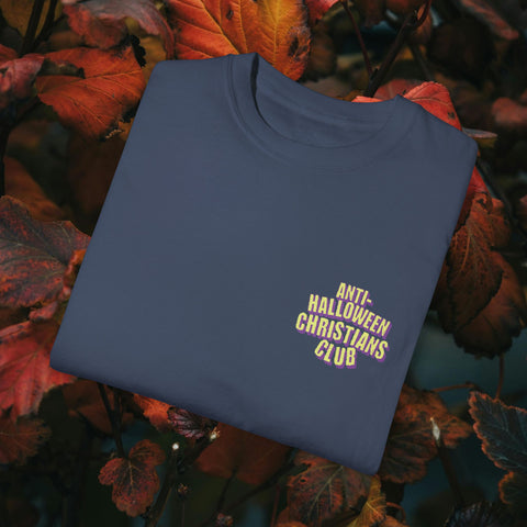 2023 Anti-Halloween Garment-Dyed T-shirt